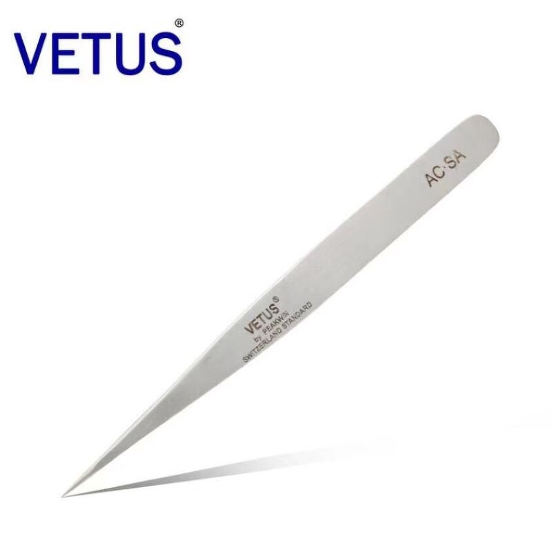 Precision Tweezers Manufacturer - Product 2017 New Arrival Led Lighted Eyebrow Bzs02/ Weezerman Slant Tweezer Ful Size