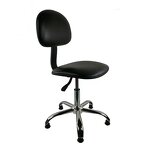 ESD Anti-Static Lab Chair Manufacturer - for School & Hospital Laboratories Easy Lift Rotation PU Foam Backrest Dust-Free Workshop