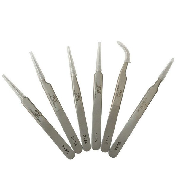 Rubber Tipped Tweezers Manufacturer - Replaceable Tip Esd Tweezers