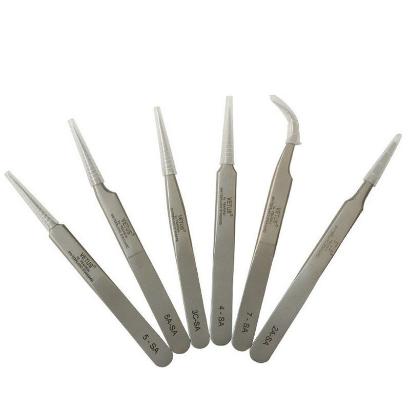 Rubber Tipped Tweezers Manufacturer - Replaceable Tip Esd Tweezers