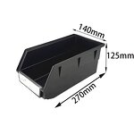 ESD Component Box Manufacturer - Best Sell Plastic Containers Coupon Wholesale 1.5mm Pet Antistatic Blister Tray Safe Boxes