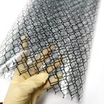 Anti Static ESD PVC Grid Curtain Manufacturer - Transparent Black for Factory Use