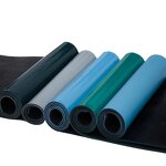 ESD Table Mat Manufacturer - 100cm X 90cm 3mm Thick Black Antistatic