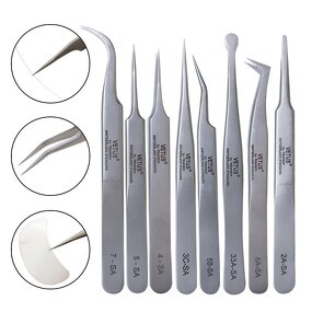 DLUX PROFESSIONAL Vetus Tweezers Manufacturer - ATWST6ASA Korea Extension Eyelash World's Best Quality Safety Product