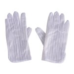 Cleanroom Esd Dotted Glove Manufacturer - Custom Logo Best Material for Boxes Pu Palm Coating Singapore