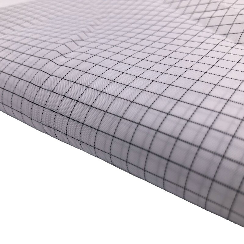 Anti-static TC Fabric Manufacturer - High Quality Grid ESD Cleanroom Clothes Clothing Material