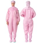 Cleanroom Jumpsuit Manufacturer - High Quality Washable Dust Free Anti Static with Hood ESD Garment