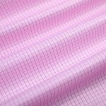 Antistatic Fabric Manufacturer - 99% Polyester +1% carbon fiber 5mm stripe for workwear esd