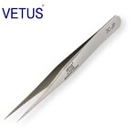 Precision Tweezers Manufacturer - Cheap Low Price Stainless Steel Tweezer Vetus Esd-12 Anti-static Eyebrow Scissors