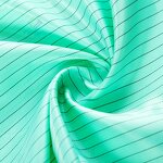 Antistatic ESD Fabric Manufacturer - Factory Supply 150meters 5mm Stripe Industrial Cleanroom