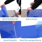 Sticky Mat Manufacturer - Customized 30 Pags/Book Blue for Laboratory Made of LDPE Material