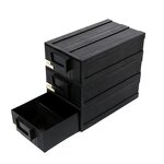 ESD Component Box Manufacturer - Conductive Antistatic Mat Drawing Anti-static Dry Gloves Storage Rack System with Safe Trays