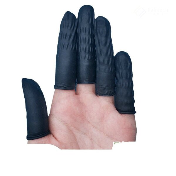Powder-Free Anti-Static Finger Covers Manufacturer - New Arrivals Esd Fingertip Coated Gloves for Sensitive Components