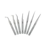 ESD-16 Stainless Steel Tweezers Manufacturer - Electronic Nose Pointed Tweezers