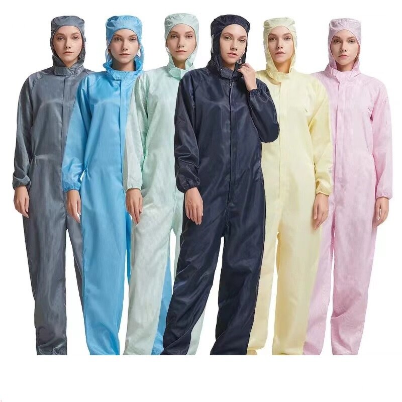 ESD Garment Manufacturer - Customized Polyester Working Smock Antistatic Reusable for Food Industry