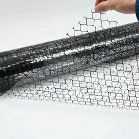 Anti Static ESD PVC Grid Curtain Manufacturer - 0.3mm Transparent Black for Factory Use