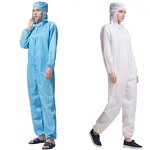 Cleanroom ESD Working Clothes Manufacturer - Oem Comfortable Ladies with Pants Overalls Jackets Suit
