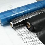 ESD Grid Curtain Manufacturer - Anti Static PVC Transparent with Carbon Grid