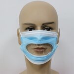 Anti-fog Transparent Mask Manufacturer - 2022 Teaching Use No Mist Party Window Clear Lip Mask
