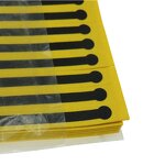 ESD Foot Strap Manufacturer - Yellow With Black Anti-static Heel & Toe Grounder Strap