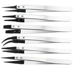 Rubber Tipped Tweezers Manufacturer - Replaceable Tip Esd Tweezers