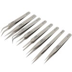VETUS ESD Curved Tweezers Manufacturer - Genuine Ultra Anti-Magnetic Stainless Steel Safety Product