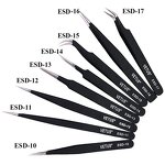 ESD-16 Stainless Steel Tweezers Manufacturer - Electronic Nose Pointed Tweezers
