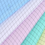 Antistatic ESD TC Fabric Manufacturer - China Supply Easy to Cut and Sew 5mm Carbon Grid for Clothing