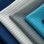 ESD Antistatic Fabric Manufacturer - Polyester 300D dust proof breathable 5mm grid