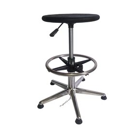 ESD Laboratory Chair Manufacturer - Industrial Furniture Anti-static with Foot-ring Polyurethane Cleanroom Lab