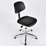 ESD Laboratory Chair Manufacturer - Industrial Furniture Anti-static with Foot-ring Polyurethane Cleanroom Lab