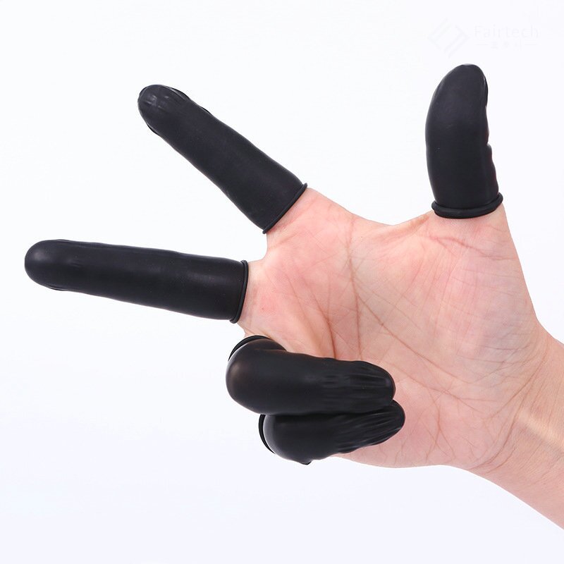 Breathable Anti Static Latex Finger Stall Manufacturer - Esd Disposable for Sensitive Components