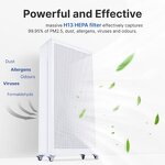 air Purifier Manufacturer - Factory Direct Supply Customized High Efficiency Home Negative Ions Robot Toilet UV Lamp