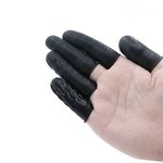 Conductive Finger Cots Manufacturer - Discount Offers Black Esd Protective for Laboratory Featuring Anti-Slip Safety Product