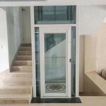 Outdoor Hydraulic Residential Home Elevator - 2-4 Stories Automatic Door