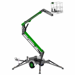 Portable Telescoping Aerial Lift - 12m-22m Trailer Towable Manlift