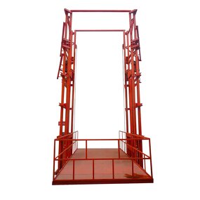 Home Use Electric Cargo Lift Platform - Steel Material Gear Bearing