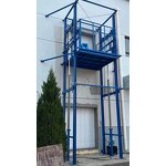 Electric Cargo Lift Platform - for Warehouses with Gear & Bearing Drive