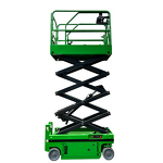 Electric Scissor Forklift - Fast Charging Hydraulic Buffering 8 Hours Range