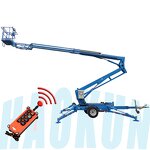 Portable Telescoping Aerial Lift - 12m-22m Trailer Towable Manlift