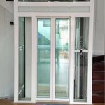 Small Shaftless Residential Traction Home Elevator - 3 Floors