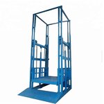Electric Cargo Lift Platform - for Warehouses with Gear & Bearing Drive