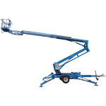 Portable Telescoping Aerial Lift - 12m-22m Trailer Towable Manlift