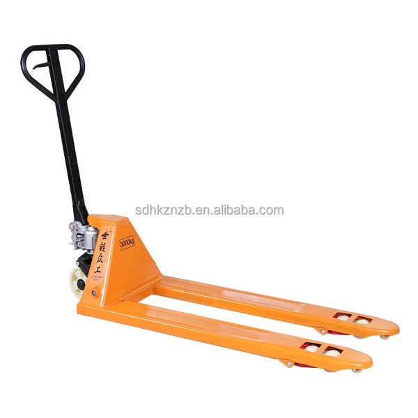 Manual Hydraulic Pallet Truck - 5 Tons with Nylon Wheels All-Terrain