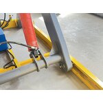 Fixed Scissor Lift Platform - Stationary with Four-Wheel Support