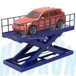 Fixed Scissor Lift Platform - Stationary with Four-Wheel Support