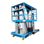 Lightweight Aluminum Alloy Lift - Portable Scissor Lift Telescopic