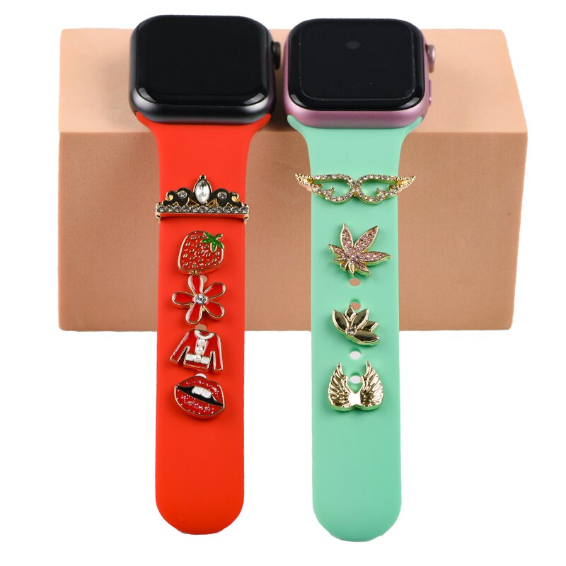 Magic Watch Band Button - Customizable Decorative Studs for Silicone Band