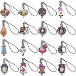 Cartoon Animal Phone Charms - Soft Mix Focal Beads Silicone for Decoration