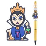 BPA Free Silicone Charms - Tiny Rod DIY Mario Luigi Character Focal Beads